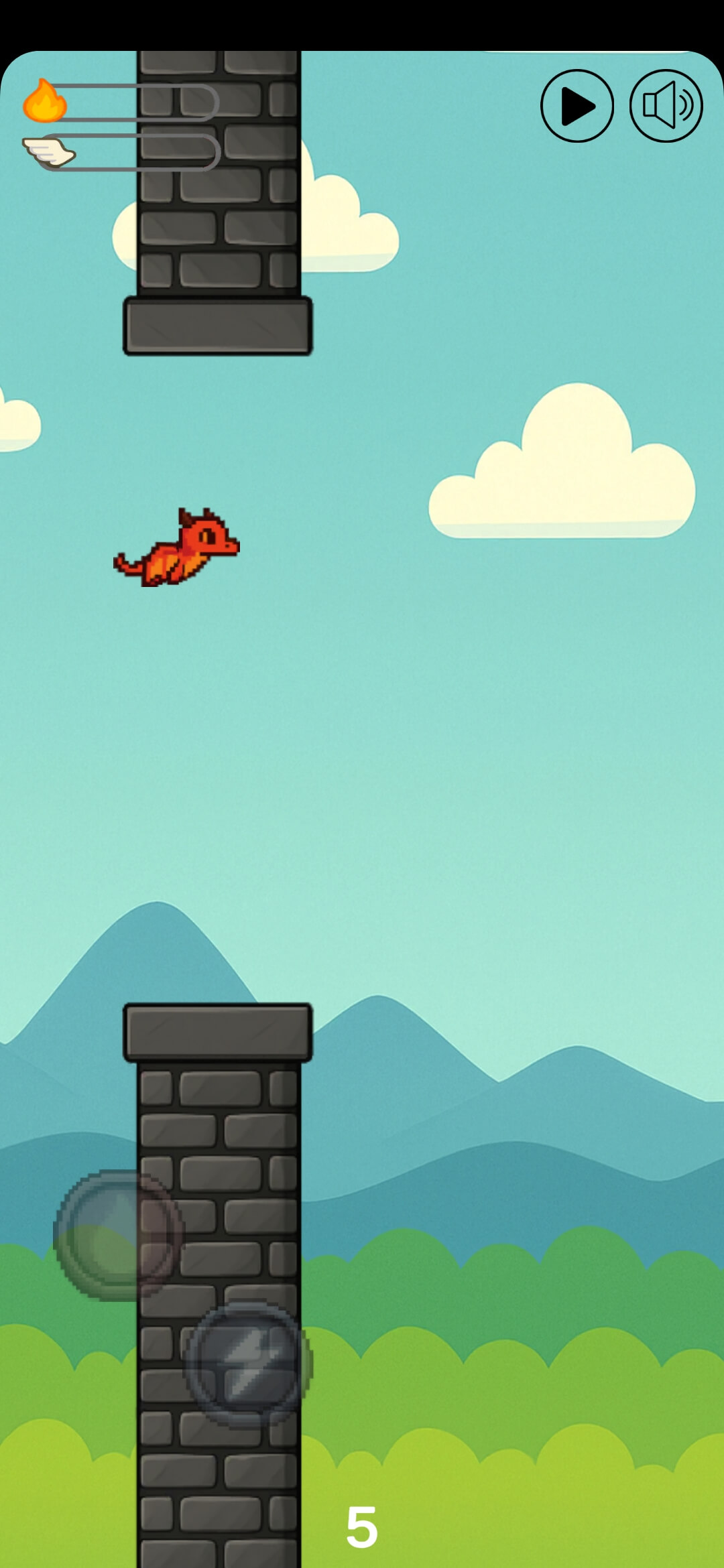 DragonFlyer gameplay